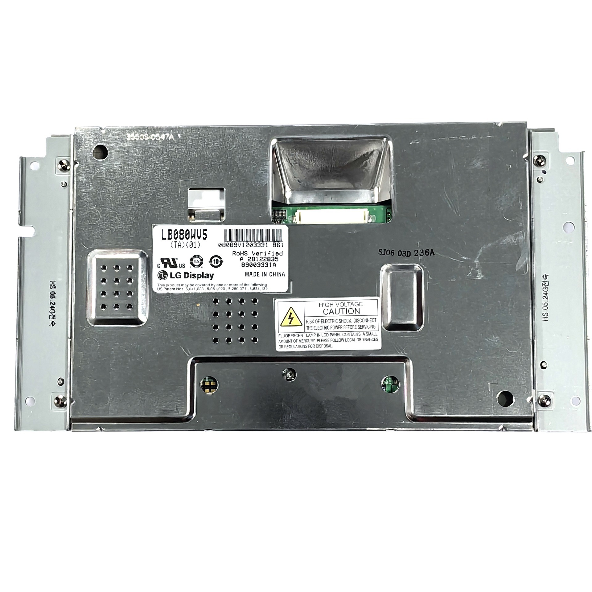 LB080WV5(TA)(01) LG LCD Screen Display 08089V120331 B61 A 28122835