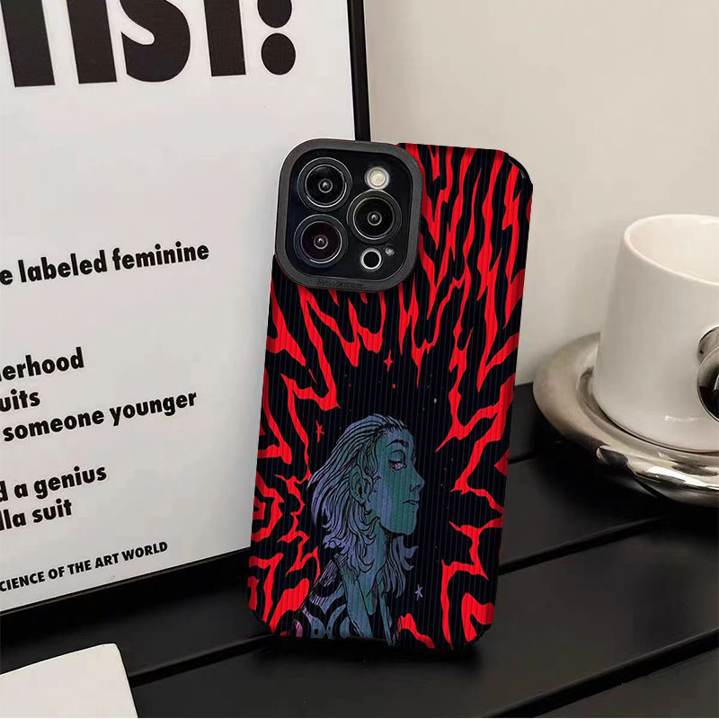 Suitable for Samsung A71 phone Flash A53 A32 protective case, women's high-end full package stripe_voghion.com