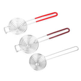 热销加长柄蛋白蛋清蛋黄分离器火锅捞篱漏勺 304不锈钢蛋清分离器