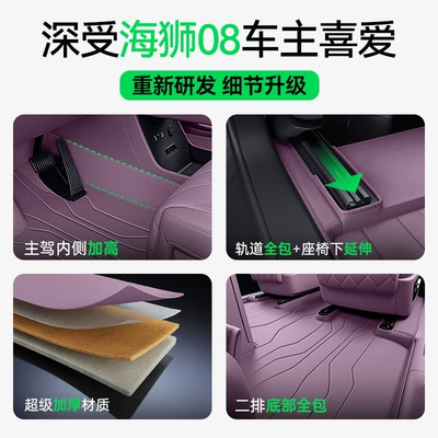 26 BYD car interior modification, Modelə uyğun ayaqaltı
