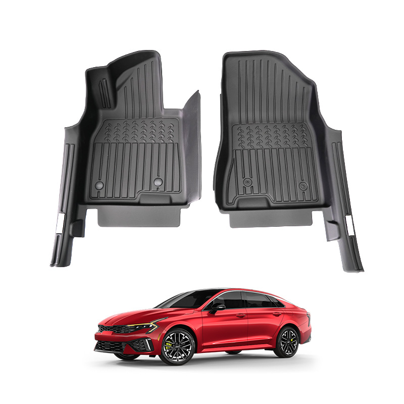 Alfombrillas para coche Kia K5 Kaiku, alfombrillas para maletero, alfombrillas especiales de TPE impermeables de cobertura total