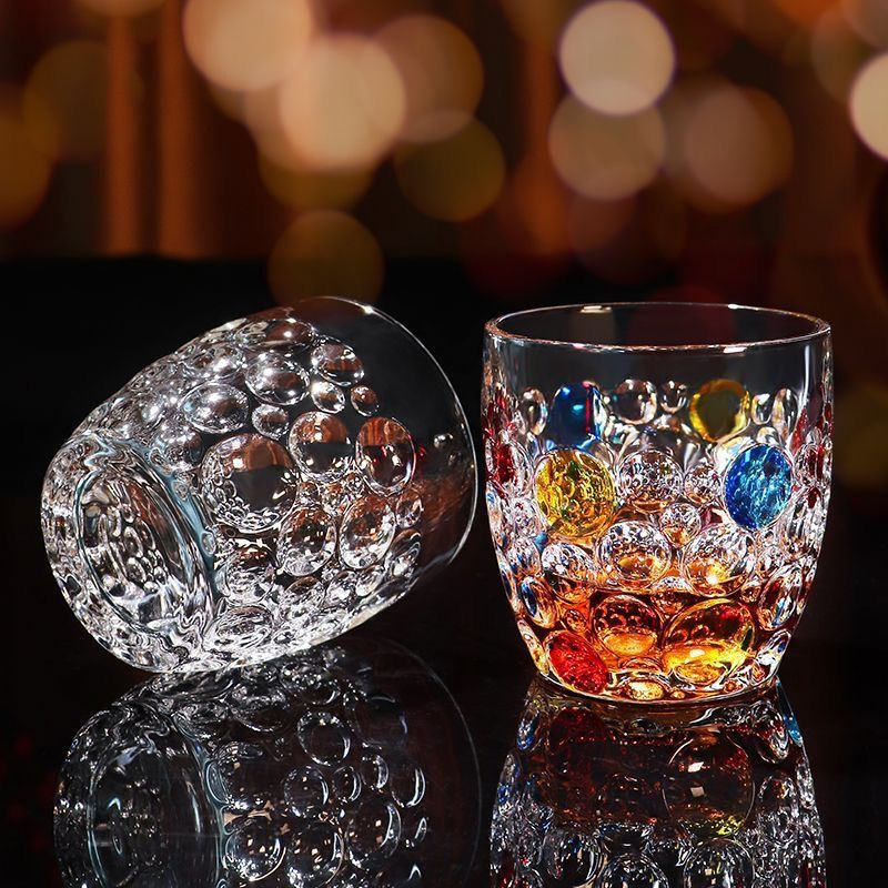 Ventosas redondas de copa de bebida de copa de whisky de copa