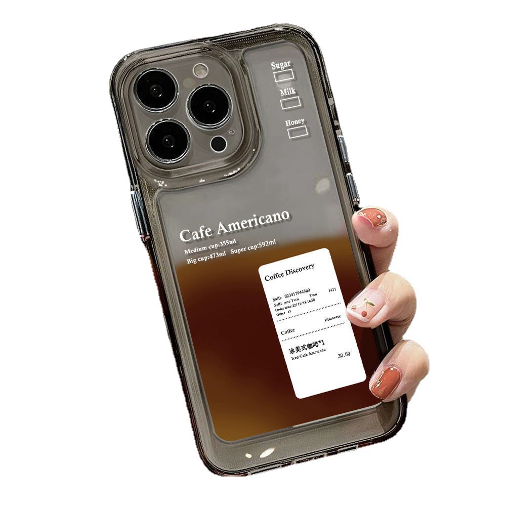 Apple, чехол для iPhone 16 Coffee Space, Pro, американский стиль