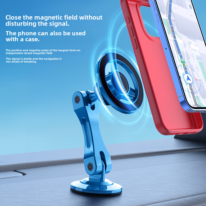 Auto-Handyhalterung Magsafe magnetische Anziehungskraft kann 360 Grad gedreht werden Einstellung Instrumententafel Paste universelle Autohalterung_voghion.com