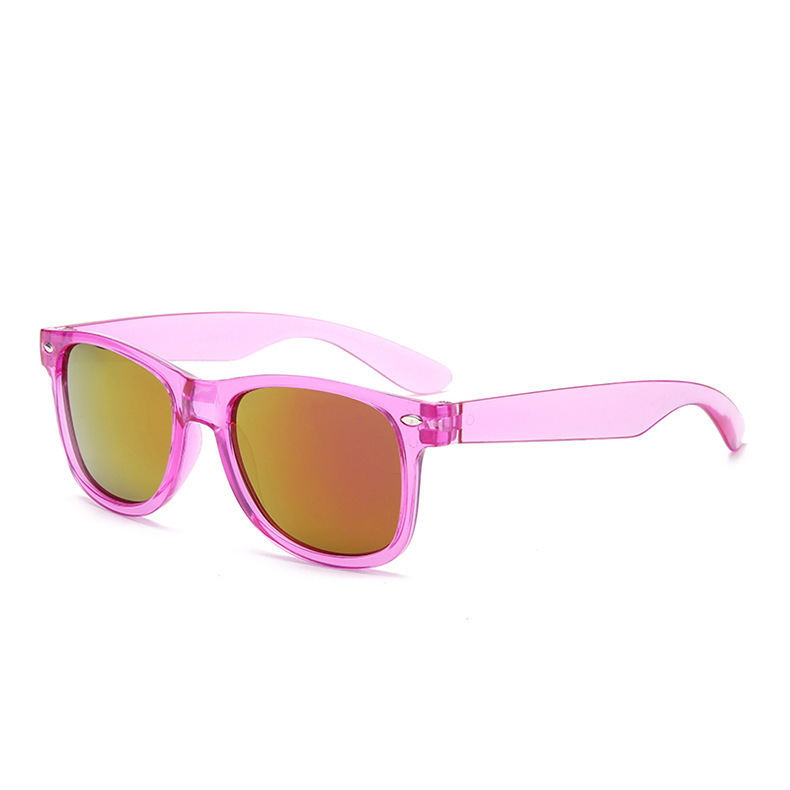 50g Weight Full Frame Glasses Structure Sunglasses Classification PC, UV400 Protection Lens Material Square Glasses Style Travel Occasion Color Block Pattern Women's Gender Simple Style, Classic Style Style Simple Style Classic Style Color Block PC UV400 Protection Square Full Frame Kids Sunglasses 1