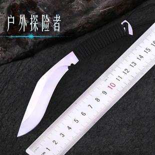 Outdoor Knife High Hardness Stainless Steel Camping Knife Dog Leg Knife Mini Portable Knife Outdoor Survival Knife Wholesale in Stock