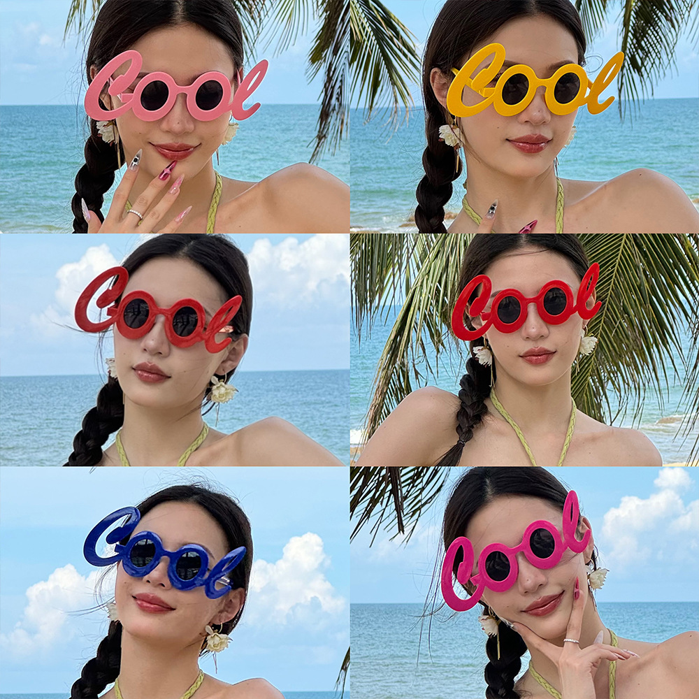 Lentes de Fiesta Hawaianas COOL ABS Divertidas Decorativo para Fiesta y Cumpleaños image 1