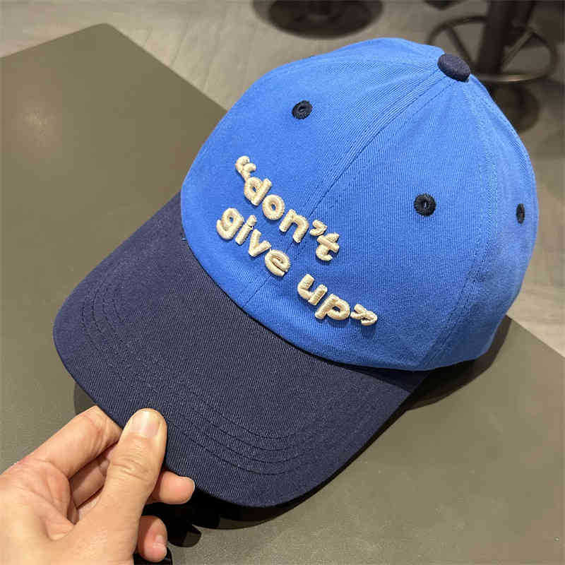 Sombrero de lengua de duck azul