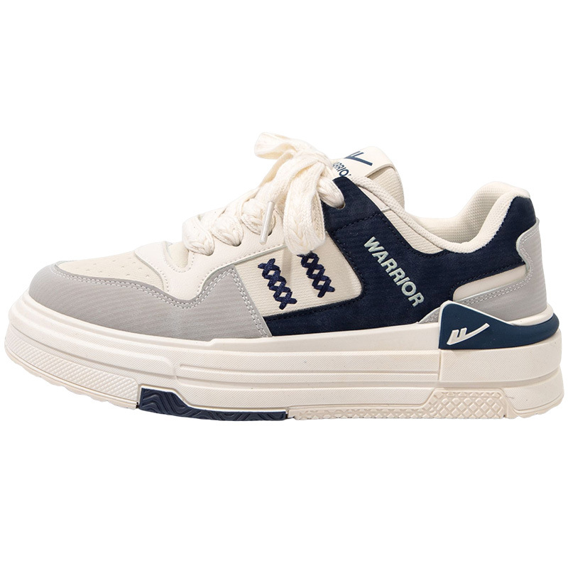 Zapatillas de plataforma de estilo universitario americano con bloques de color, elegantes zapatillas para mujer con diseño que hace que las piernas parezcan más largas, calzado informal.