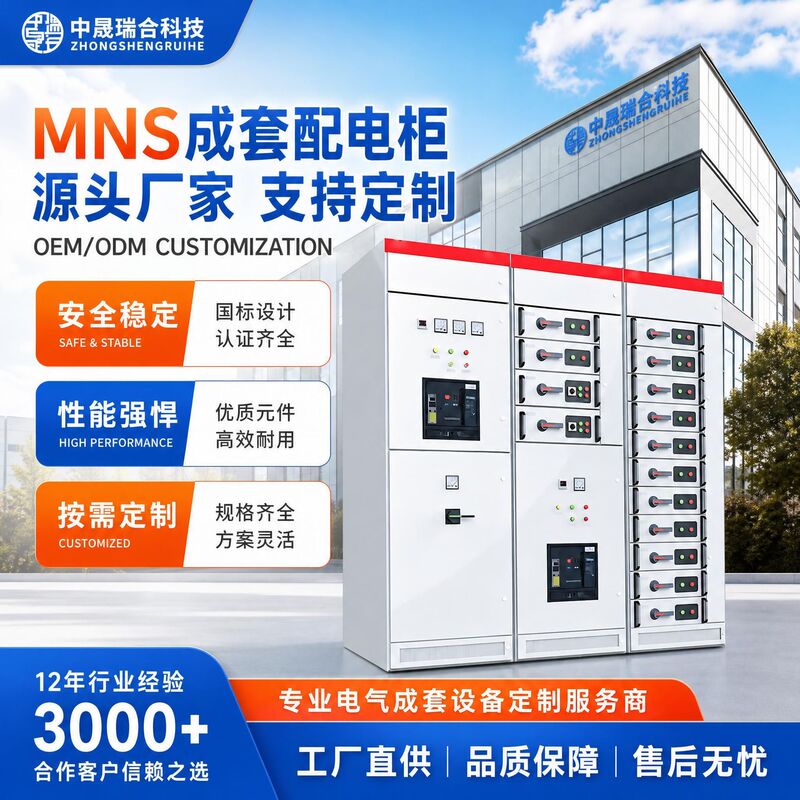 Customized MNS control cabinet, high and low voltage complete distribution box, power cabinet, MNS control cabinet, storage switch cabinet, direct supply from manufacturer