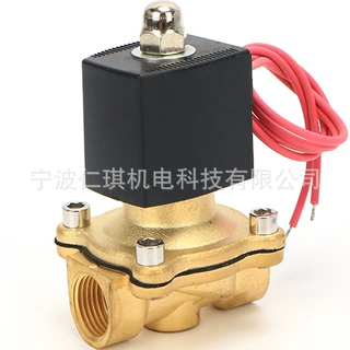 厂家销售 2W-15L黄铜铁壳塑封线圈汽车大货车淋水降温 电磁阀