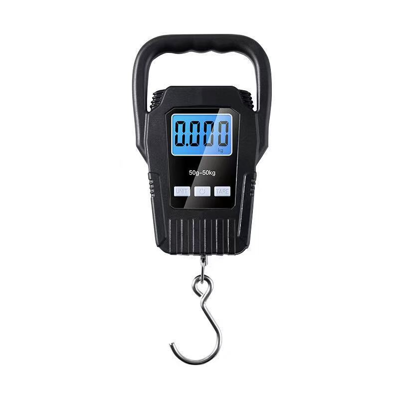 新款便携行李秤小型手提电子秤称重50kg户外旅行箱包秤物流快递秤