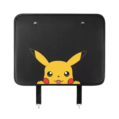 Chair back anti-kick pad: Anti-kick Pad Protective Pad Back - peeping-pikachu-wear-resistant-fiber-leather-single-pack