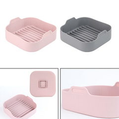 Air Fryer Silicone Pot, Air Fryer Silicone Carry Basket, Food-Grade Baking Silicone Pan