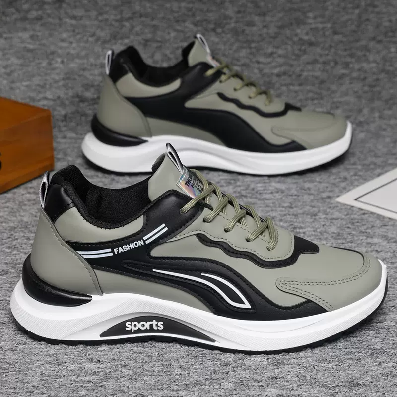2026新款大码跨境运动休闲鞋舒适百搭时尚潮流高品质轻奢透气男鞋