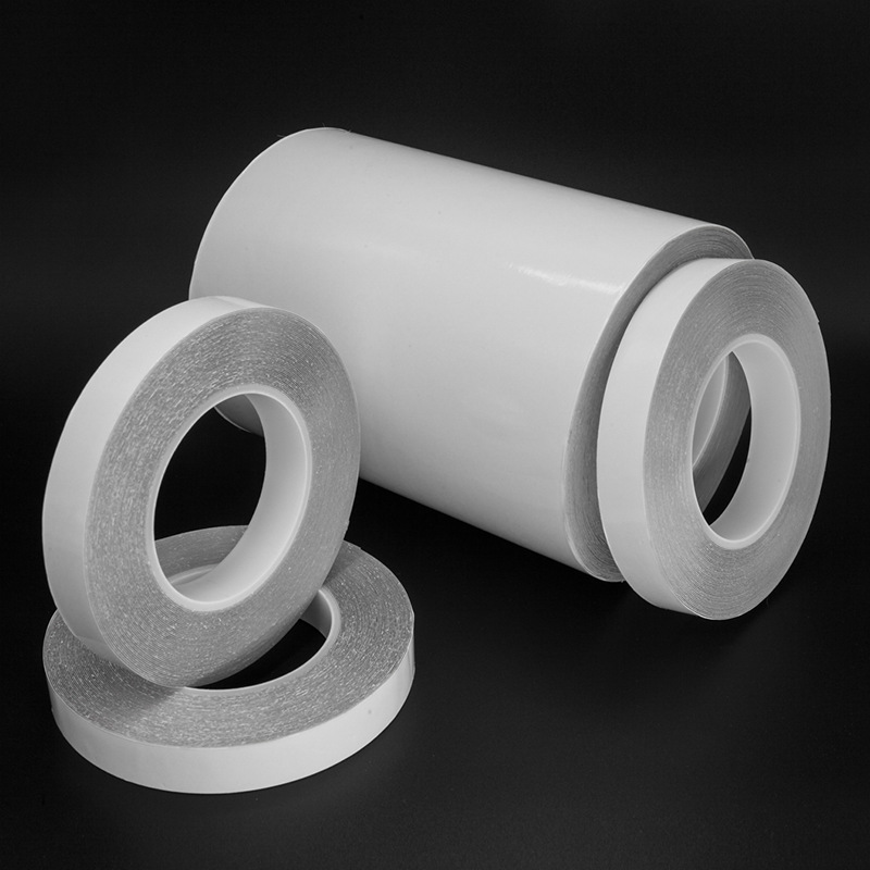 超薄PET双面胶0.1mm1丝厚度石墨片芯片专用不残胶双面强弱胶AB胶