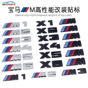 BMW M Arxa Loqosu M1M2M3M4M5M6, 3, 5 Seriyası, X6M Dəyişdirilmiş Qanad Etiketi