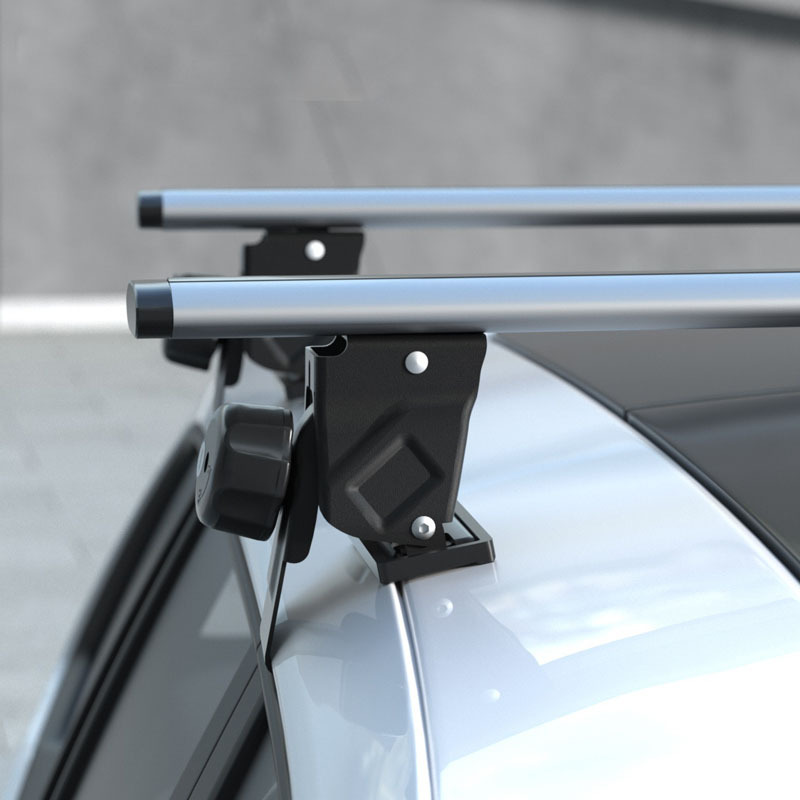 Factory Direct Sales Universal Car Luggage Rack Aluminum Alloy Tiger Claw Crossbar Roof Rack Heavy-Duty Crossbar Rack