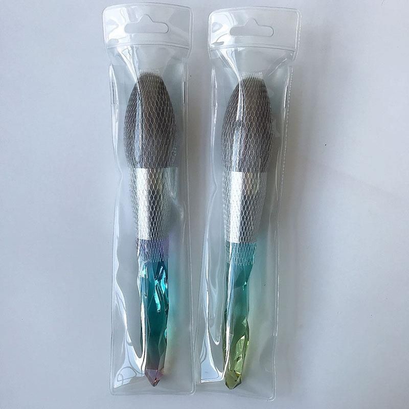 1 Piece Vintage Style Artificial Fiber Makeup Brushes Plastic Handgrip display picture 4