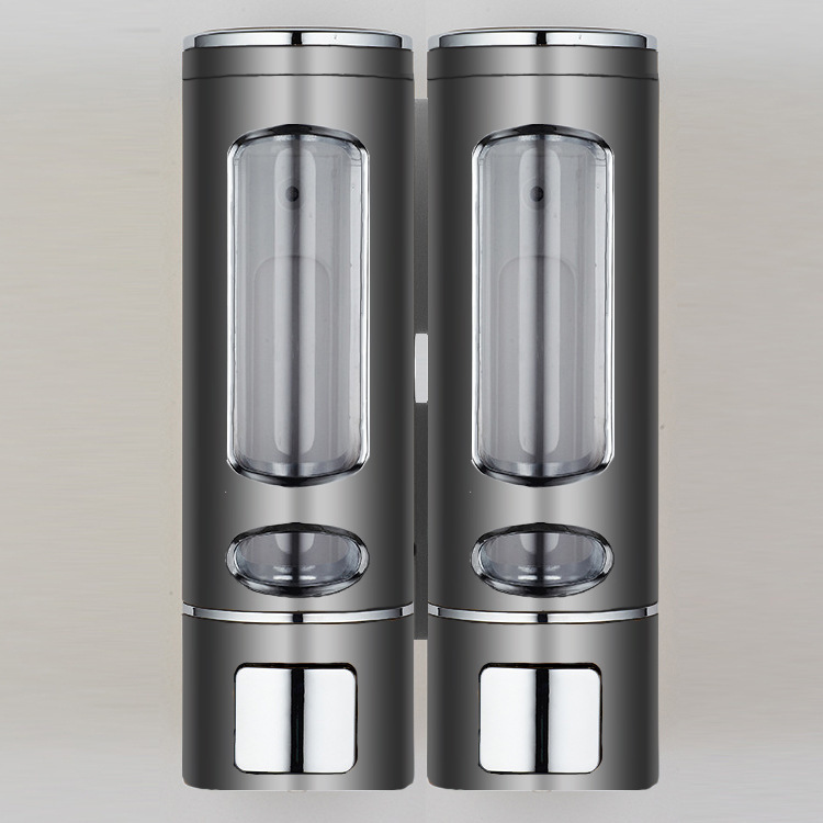Dispensador de Jabón de Pared de 400 ml, ABS, Manual, para Baño