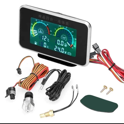 Cross-border LCD four-in-one combined gauge automobile instrument - instrument