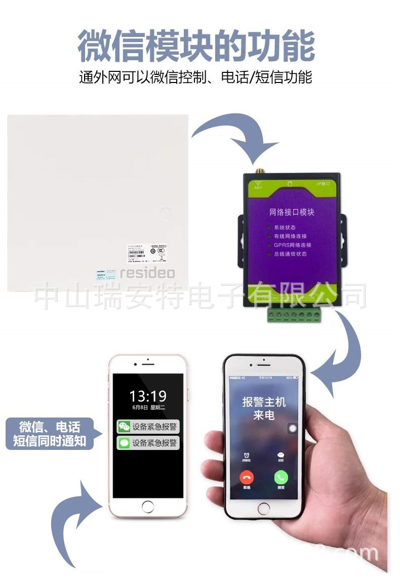 微信布撤防模块05