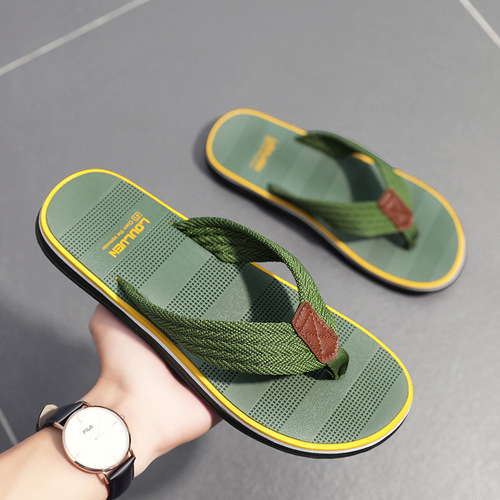  New Slippers Summer Men's Beach Men's Flip-flops Anti-slip Large Size Fashion Sandals Slide