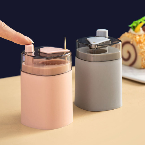 Toothpick box for home daily use push-type automatic toothpick box customized manufacturer direct sales creative toothpick box wholesale