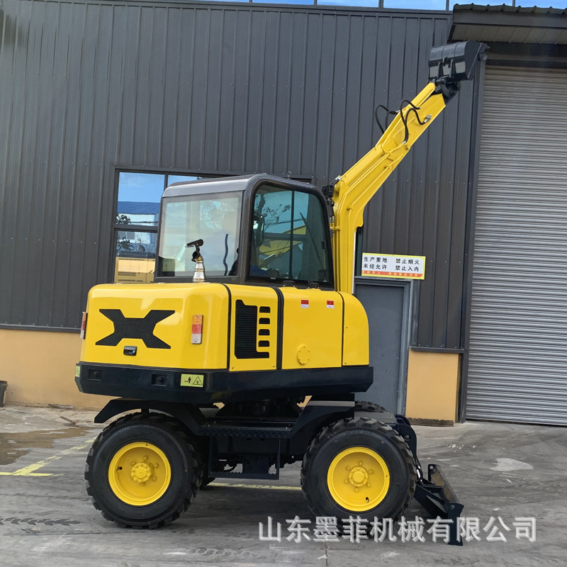 小型轮式挖掘机 农用液压挖掘机厂家 国四排放 出口非洲