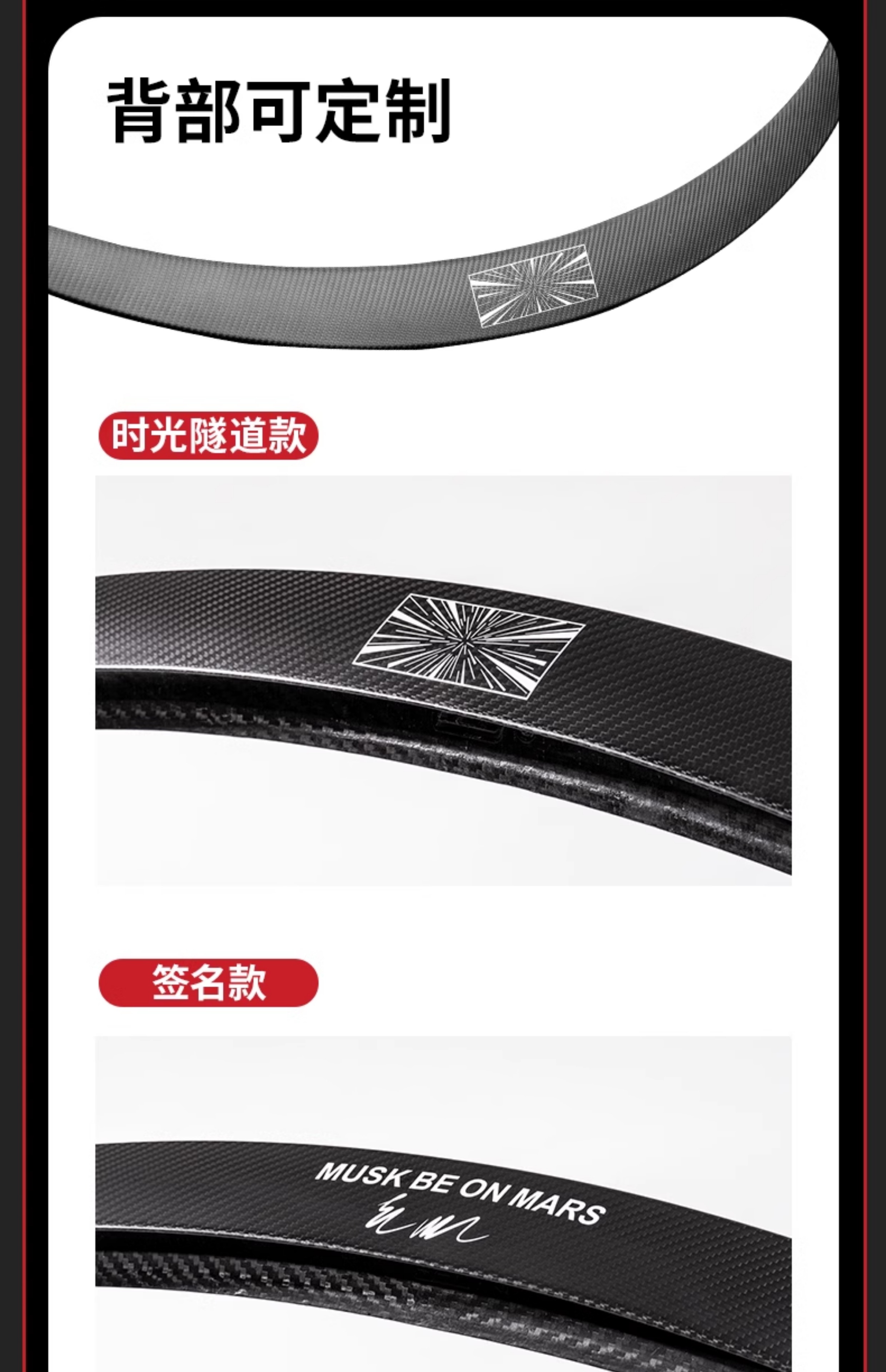 Suitable for the New Version! Tesla Rear Wing Model3/Y Real Carbon Fiber Dry Carbon Spoiler Modified P Version Suitable