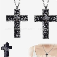 越境新製品 Exquisite Silver Cross Pendant 絶妙なシルバークロスペンダント