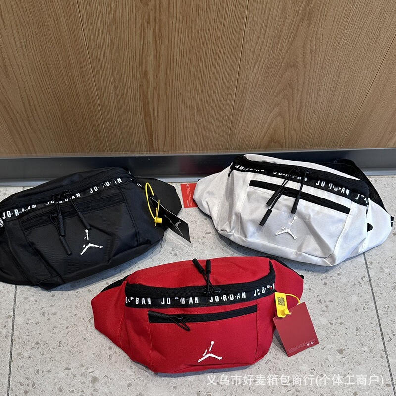 Trendy Cross-Border Bags Casual Versatile Waist Bag Chest Bag Crossbody Phone Unisex Fashion Letter Bag