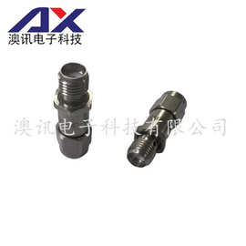 厂家供应全铜镀镍SMA JK 18G 30dB同轴射频转接器SMA公转母 18G