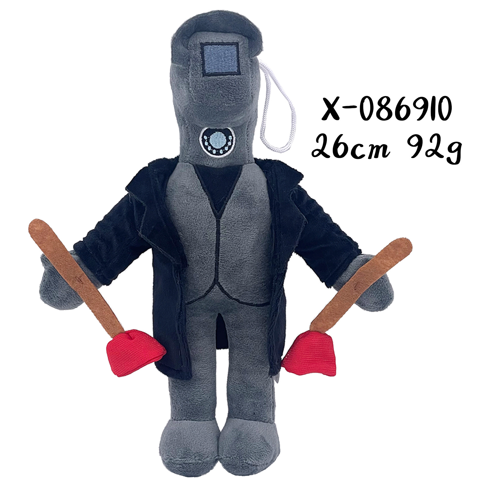 Hombre de baño toilet skibidi transfronterizo vs hombre de vigilancia Muñeca de audio Muñeca Juguete de peluche Spot