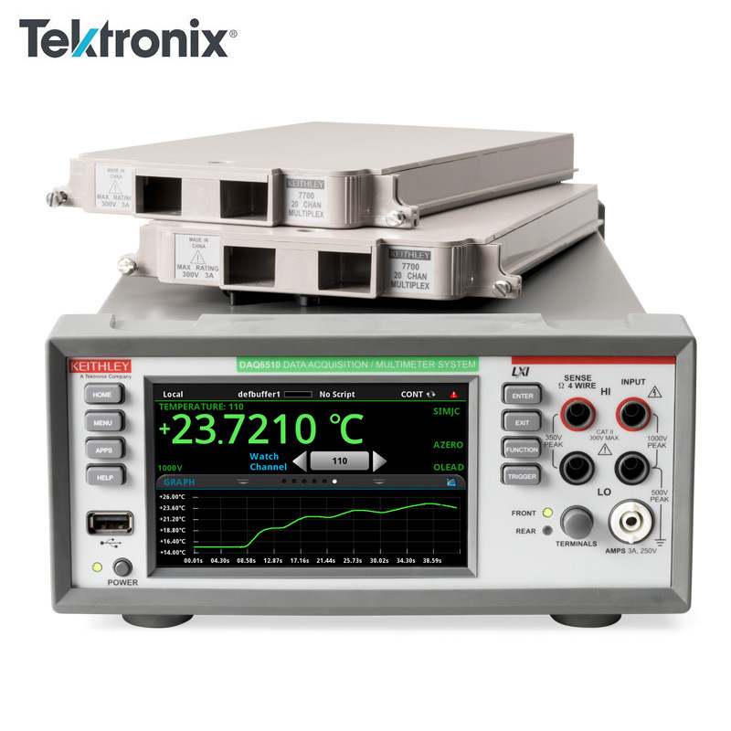 吉时利 DAQ6510记录万用表 DAQ6510/7700触摸屏高精度数字万用表