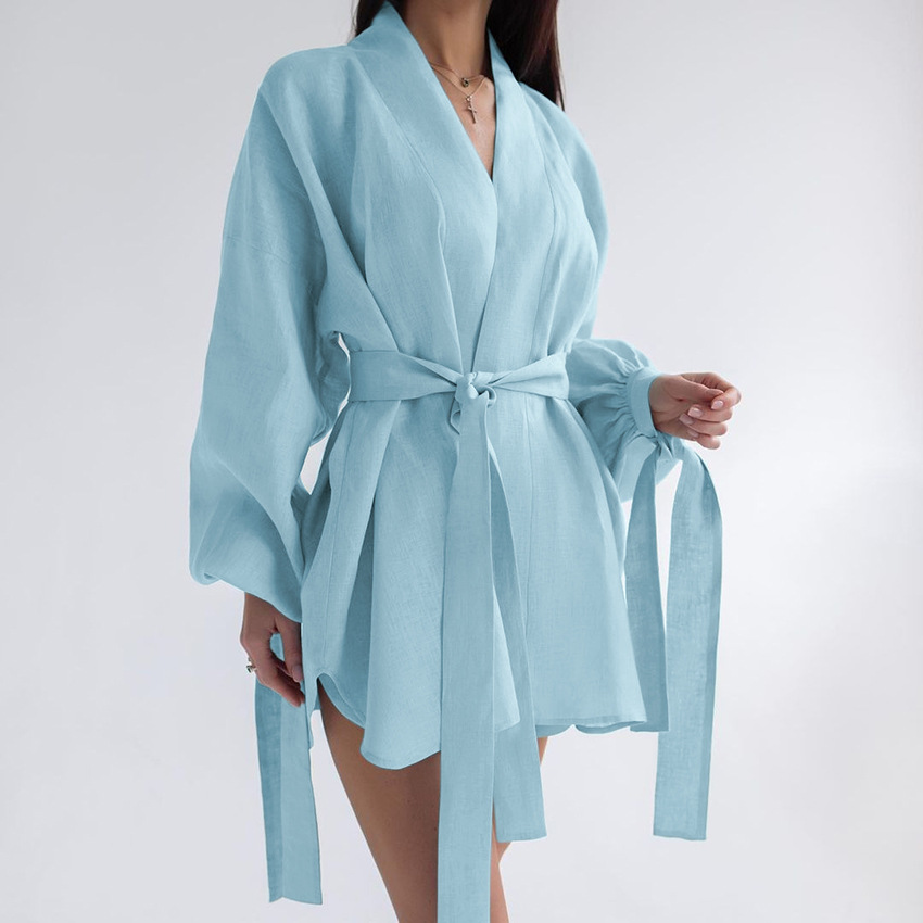 413g Weight Long Sleeve Sleeve Length Pajamas Lingerie Type Cotton Fabric Type Short Top Length Shorts Sets Sets Type 3 Pieces Set Quantity Home, Outdoor Occasion Halter Neck Neckline Breathable Function Regular Fit Fit Type Solid Color Pattern Summer, Spring Season Women's Gender Simple Style Style Home Outdoor Women's Simple Style Solid Color Cotton Shorts Sets Pajama Sets 23