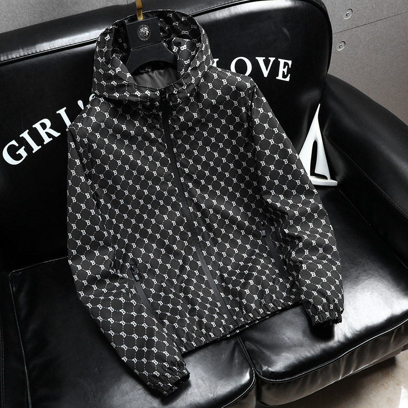 Veste d'automne à capuche pour hommes, nouvelle tendance, résistante au froid_voghion.com