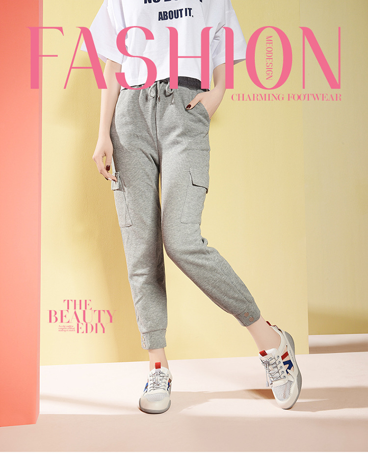 Giày sneaker nữ da thật lỗ thoáng khí đế phẳng nhẹ mùa hè 2025 — Màu xanh lá cây (1061), B5-05=giá trị thông số Kd, (cài 2), Màu trắng (1061), Trắng đen 1062 chi tiết 15