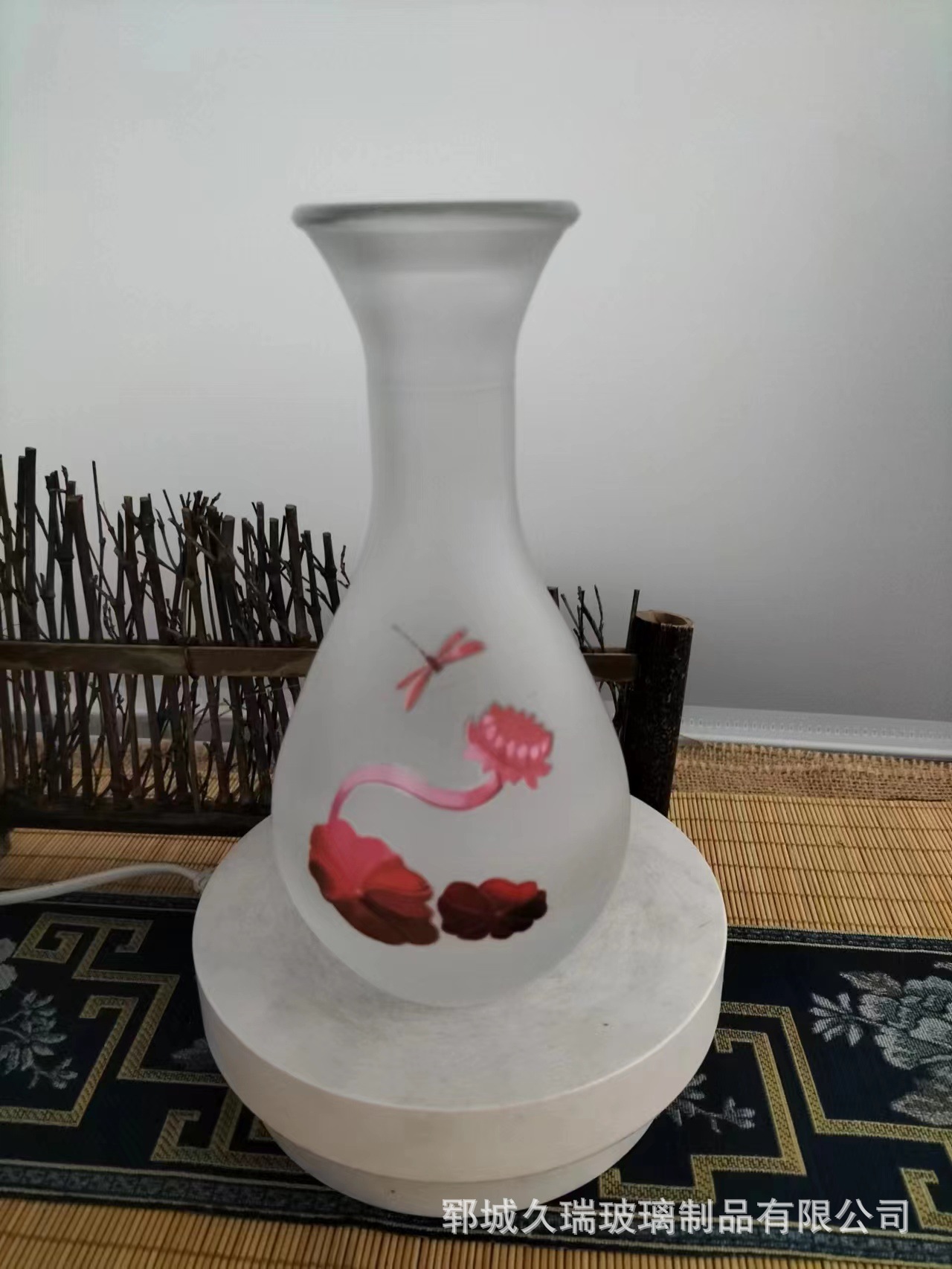 蒙砂玻璃酒瓶果酒瓶饮料瓶小酒瓶饮料瓶空瓶分装果汁瓶创意酒瓶
