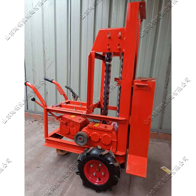 链条电动平板夯 柴油路面自走式夯土机 电动沟槽建筑地基夯实机