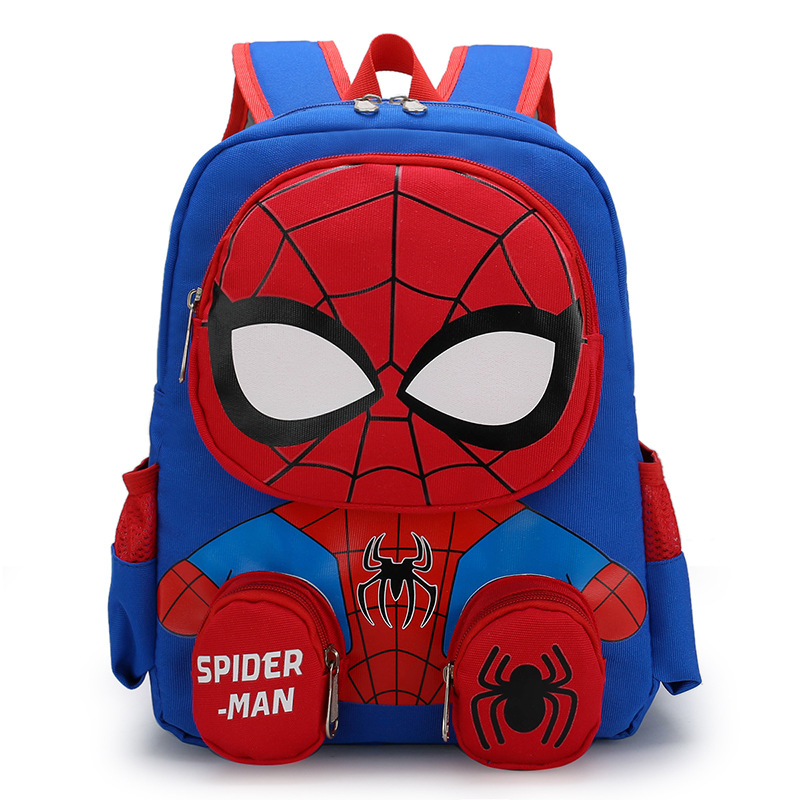 2023 mochila de Kindergarten Spider-Man mochila transfronteriza de dibujos animados gatito gato mochila de primer grado pequeña mochila
