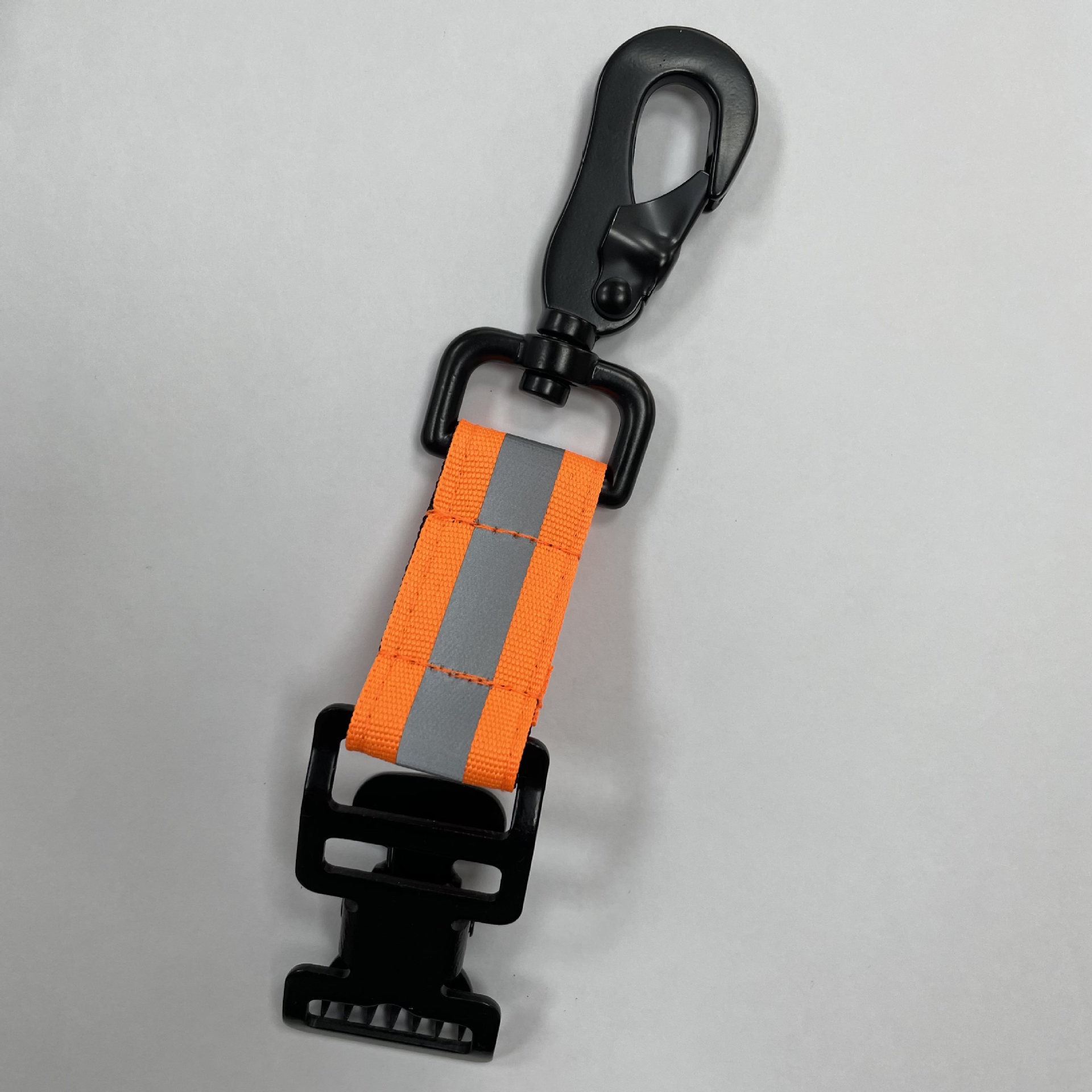 금속 단일 클립 오렌지