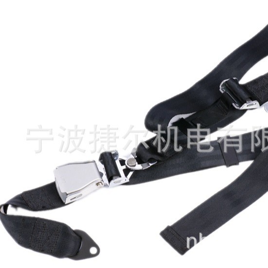 专业宁波厂家固定安全带三点式 金属飞机安全带 两点式安全带供应