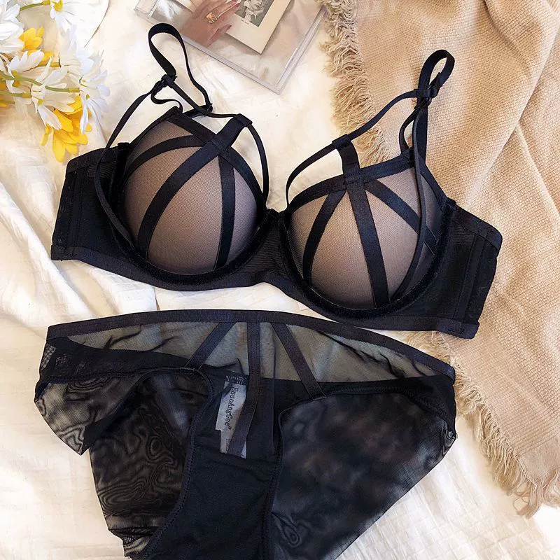 Sexy underwear, set, push up bra