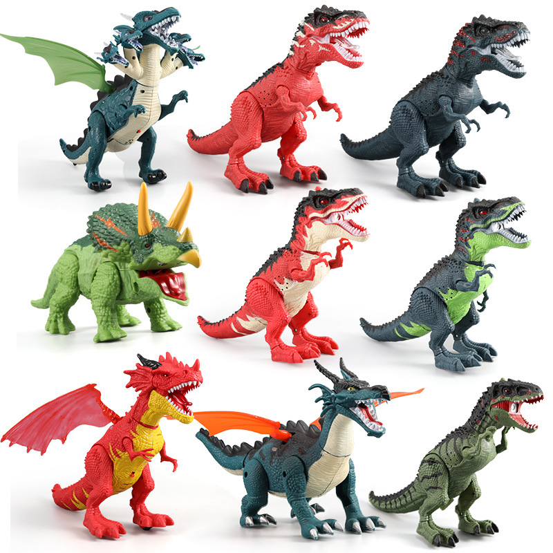 Cross-border Explosions Spray Walking Electric Dinosaur with Light Sounds Egg-laying Joint Dynamic Projection Electric Model Toy Cross-border Explosions Spray Walking Electric Dinosaur with Light Sounds Egg-laying Joint Dynamic Projection Electric Model Toy