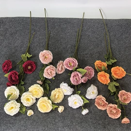 仿真花;仿真玫瑰;仿真绿植