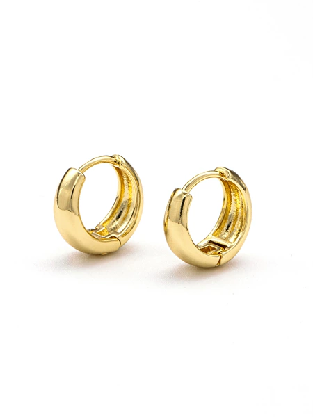 Marked s925 silver needle gold inner diameter 9