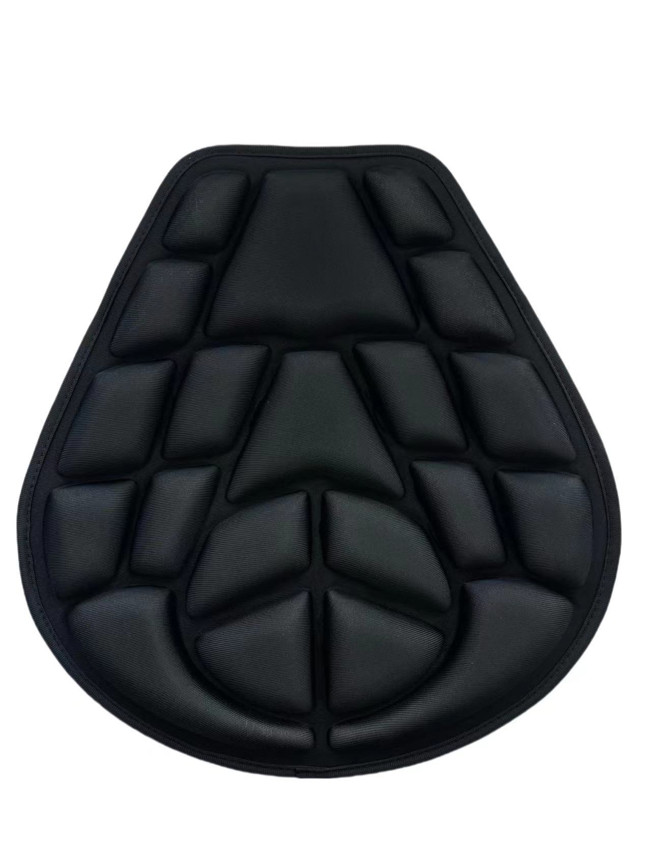 Cojín de Asiento para Motocicleta Harley 883 Retro con Diseño 3D de Cabeza de Toro, Protección Solar y Ventilación