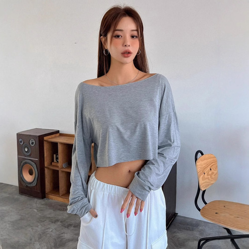 T-shirts for Western and Eastern Women: Short-sleeved Striped T-shirts, Comfortable, Sexy, and Fitted