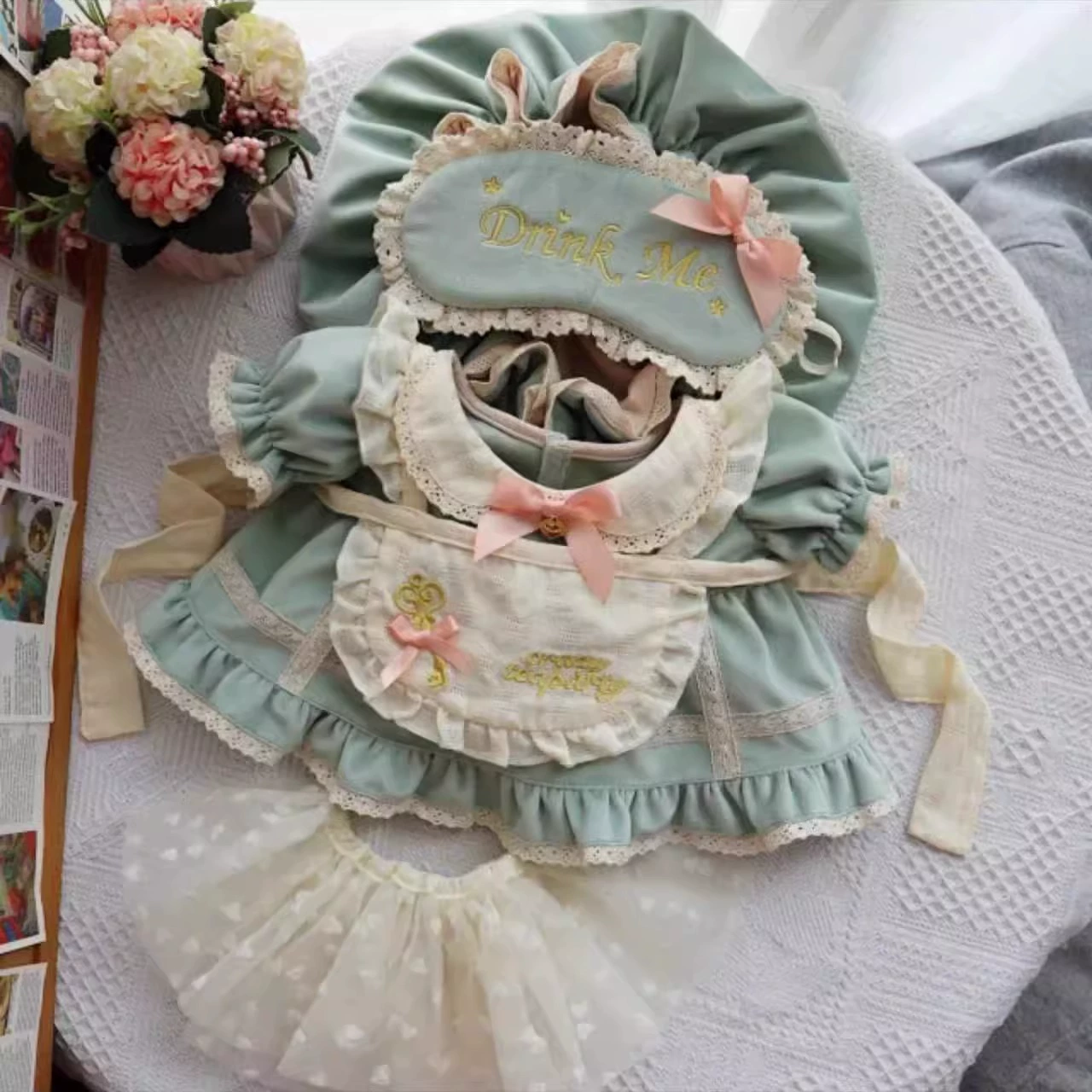 Хлопковый корректор осанки, кукла, пижама, набор, 40 см, детская одежда